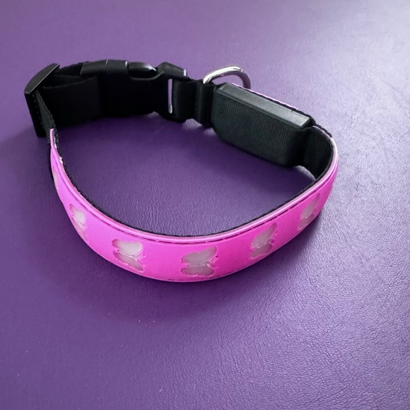 *NWT* LED DOG COLLAR w/ multiple lighting functions - Picture 3 of 9